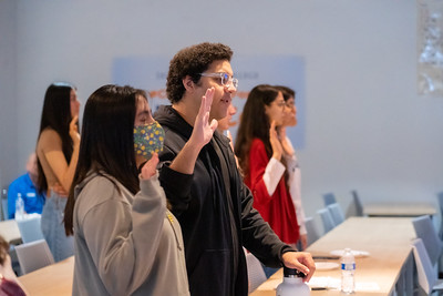College Corp Swearing In