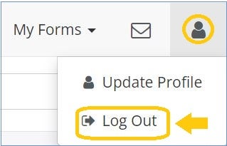 Log out