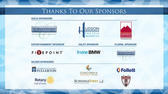 2017 Sponsor List