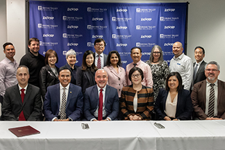 IVC administrators and Western University administrators 
