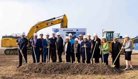 Fine Arts Complex Ground Breaking