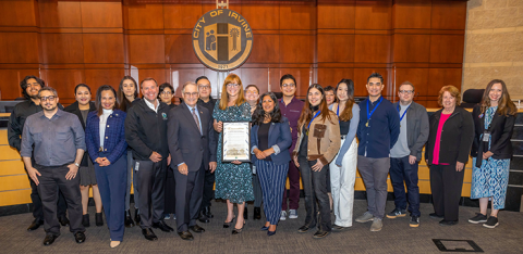 IMA students receive commendation from City of Irvine 
