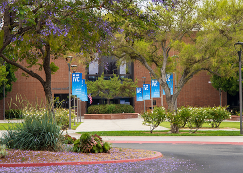 IVC's Student Services Center Quad 