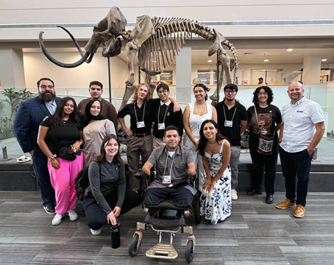 Students at CSUF Summer Research Symposium 