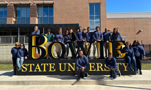 BSSS students at Bowie State University 