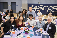 Students and donors at Scholarship Awards Ceremony 
