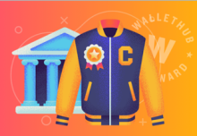 image of school and letterman jacket