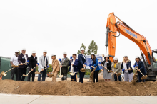 Groundbreaking ceremony at IVC Student Union and Student Services Center