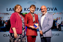 Karen Jimenez, Larisa Korepanova, John Hernandez 