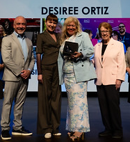 President Hernandez, Larissa Korepanova, Desiree Ortiz, Carolyn Inmon