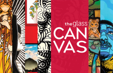 artwork from The Glass Canvas art exhibition 